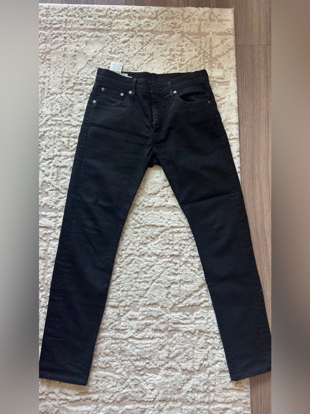 Levi's Men’s 512 Slim Straight Black Jeans 30x30